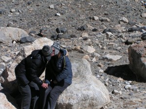 She said yes! Congratulations to geocachers Frank&Vanessa.