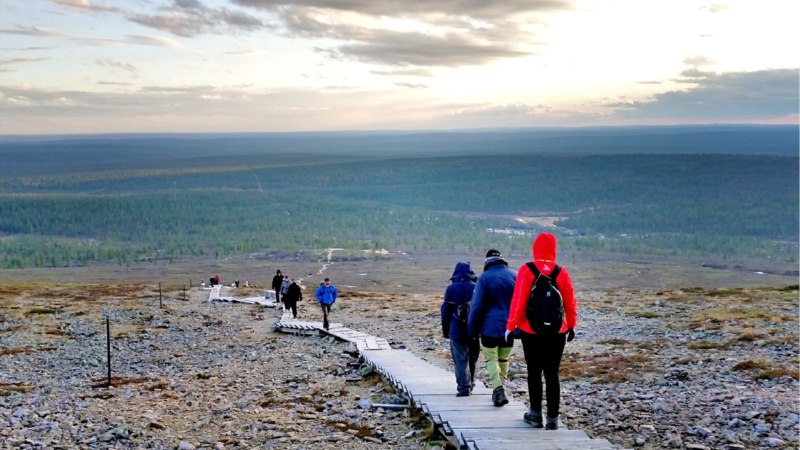 The path to today's Geocache of the Week